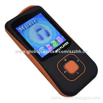 2014 1.8-inch Screen MP4 Player, Supports 2-8GB Flash Memory, Sized 88.3 x 40.6 x 12.1mm